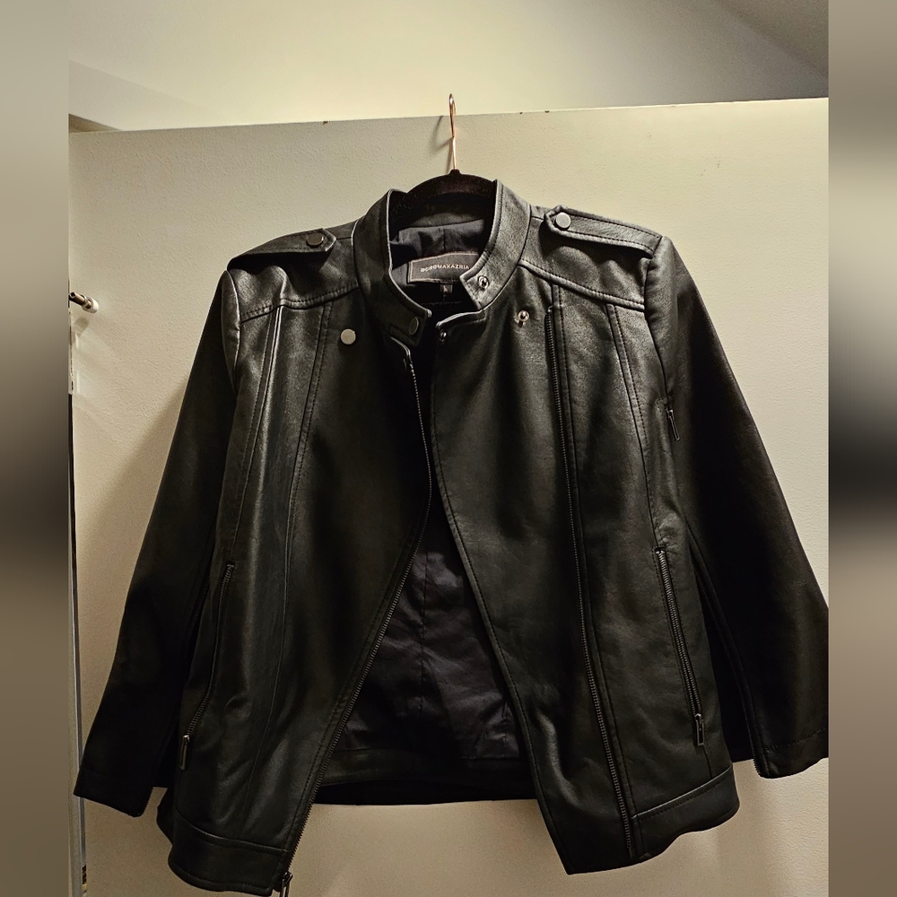 BCBGmaxazria Faux Cape